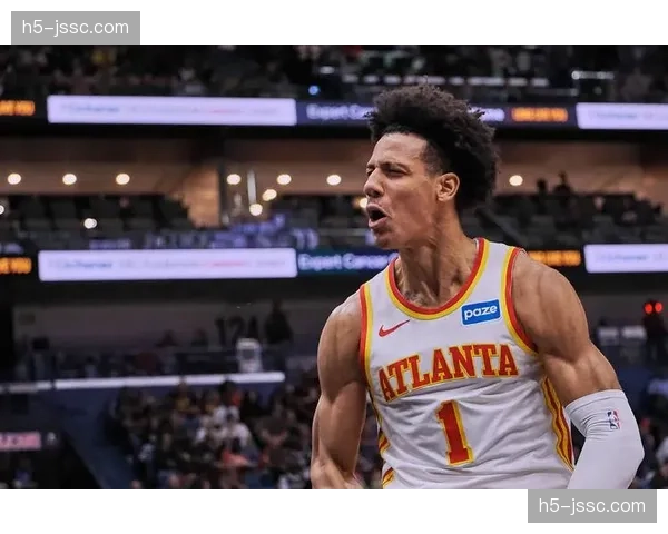 杰伦约翰逊老鹰锋线新核，空切与二次进攻得分占比显著